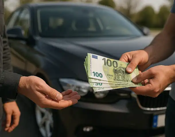 Barkauf beim Autoankauf in Limburg, der schnelle und unkomplizierte Weg zum Verkauf Ihres Fahrzeugs.